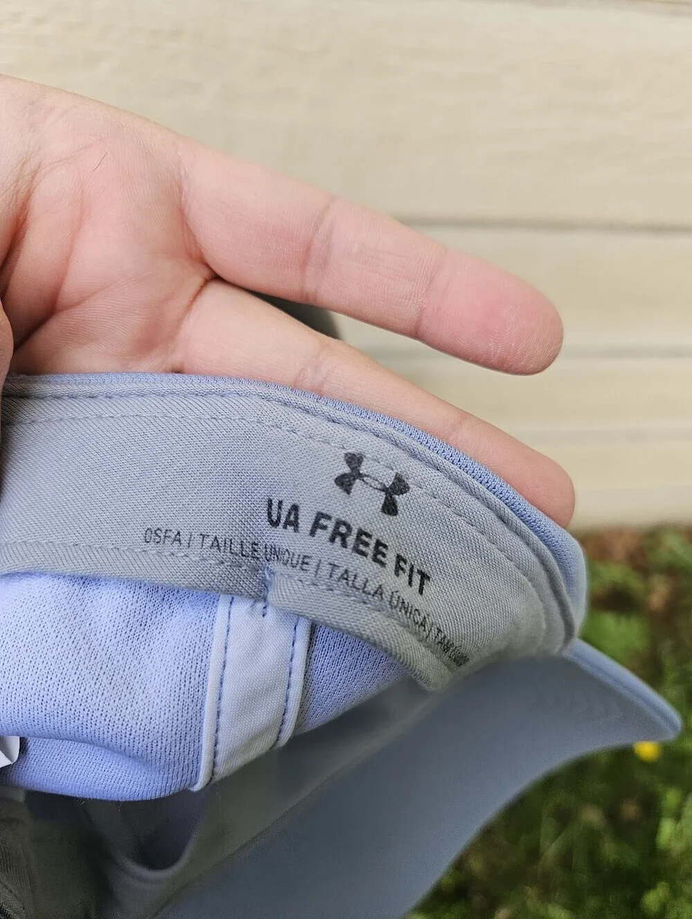 Under Armour Free Fit women's hat light blue OSFA